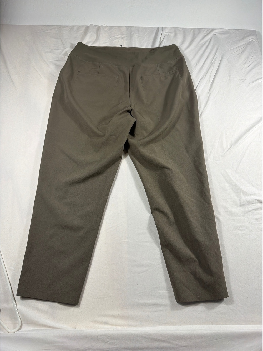 Athleta Women's Pants Size 16 Taupe Straight Leg - Picture 4 of 6